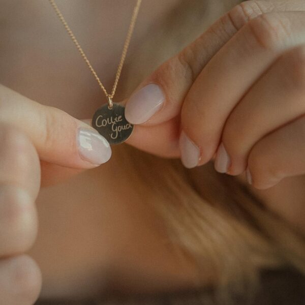 Eigen ontwerp ketting goud
