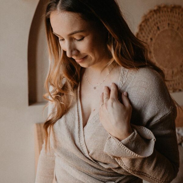 Haarlok-ketting-zilver