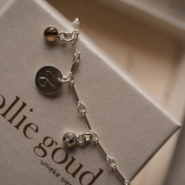 Zilveren-armband-eigen samenstelling